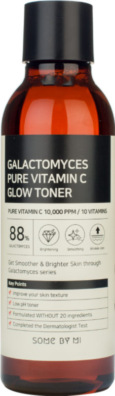 Выравнивающий тонер с галактомисисом и витамином С, 200 мл, SOME BY MI