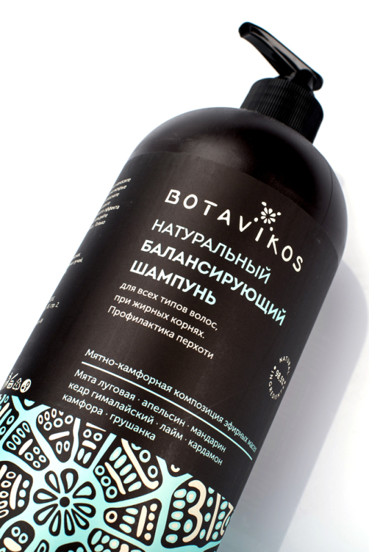Купить Натуральный балансирующий шампунь Aromatherapy Energy, 1 л, BOTAVIKOS
