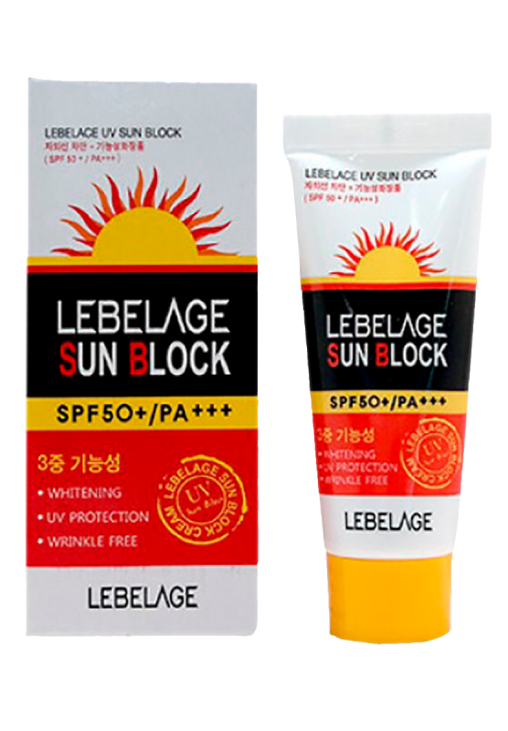 Солнцезащитный крем для лица SPF 50+/ PA+++, 30 мл, Lebelage