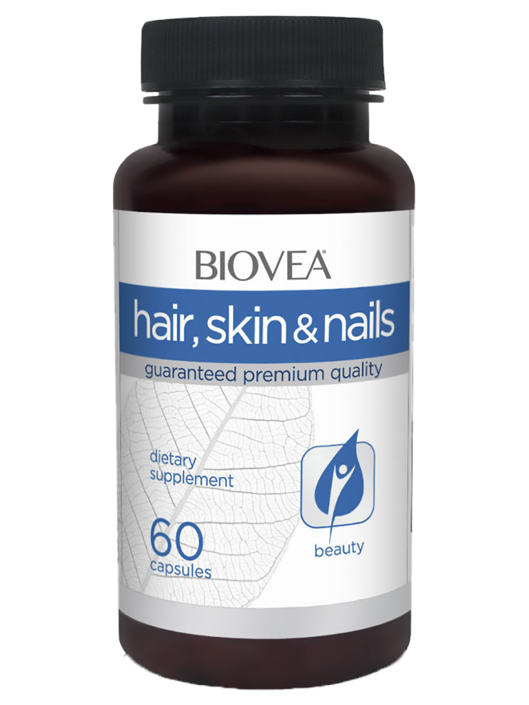 Комплекс Skin Hair Nails, 60 капсул,  Biovea