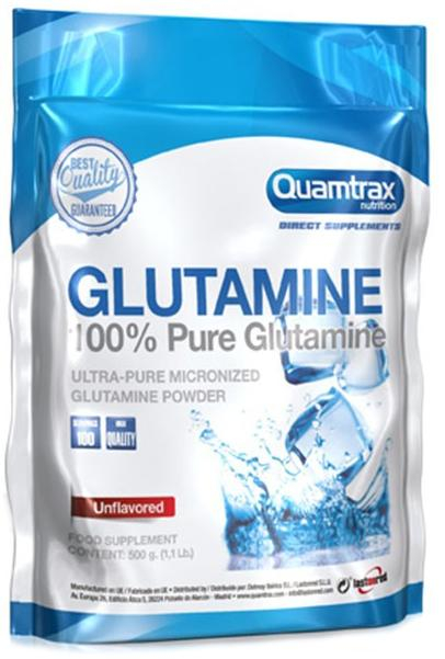 Glutamine,  500 гр, Quamtrax