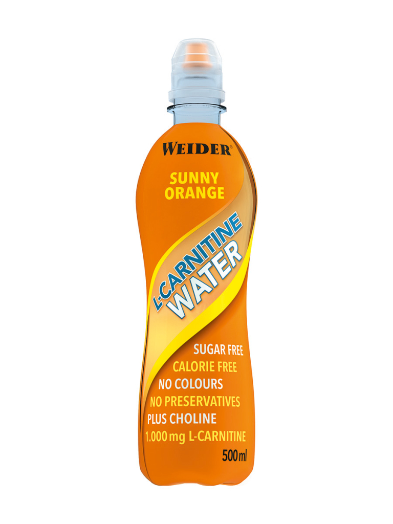 L-Carnitine Water, Orange, 12 шт, Weider