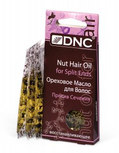 Ореховое масло для волос против сечения, 15 мл, DNC