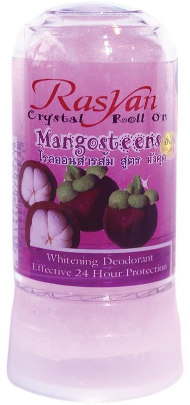 Дезодорант-кристалл с мангостином, 80 гр, Raysan
