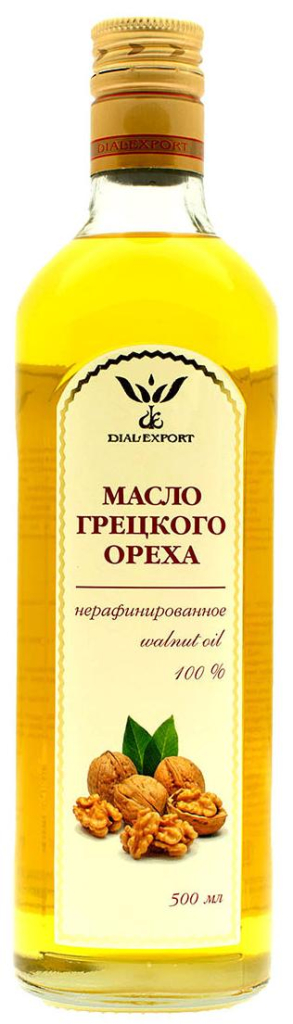 Масло грецкого ореха, 0,5 л, DIAL-EXPORT