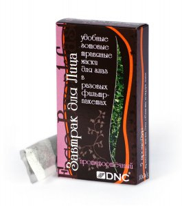 Завтрак для лица противоотечный, 10 фильтр-пакетов по 2 гр, DNC