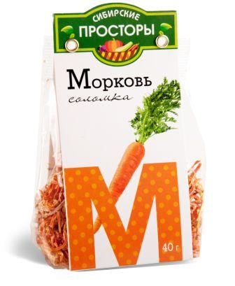 Морковь соломка, 40 гр, Сибирские Просторы