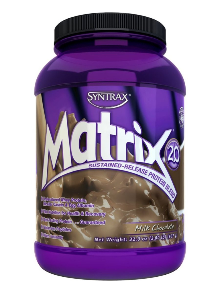 Многокомпонентный протеин Протеин Matrix 2.0, вкус «Молочный шоколад», 900 гр, SYNTRAX