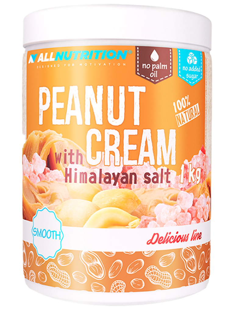 Крем с гималайской солью Peanut Cream, 1 кг, Allnutrition