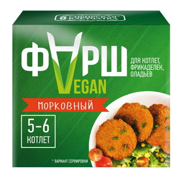 Сухая злаково-овощная смесь «ФАРШ VEGAN», морковная, 100 гр, Сибирская клетчатка