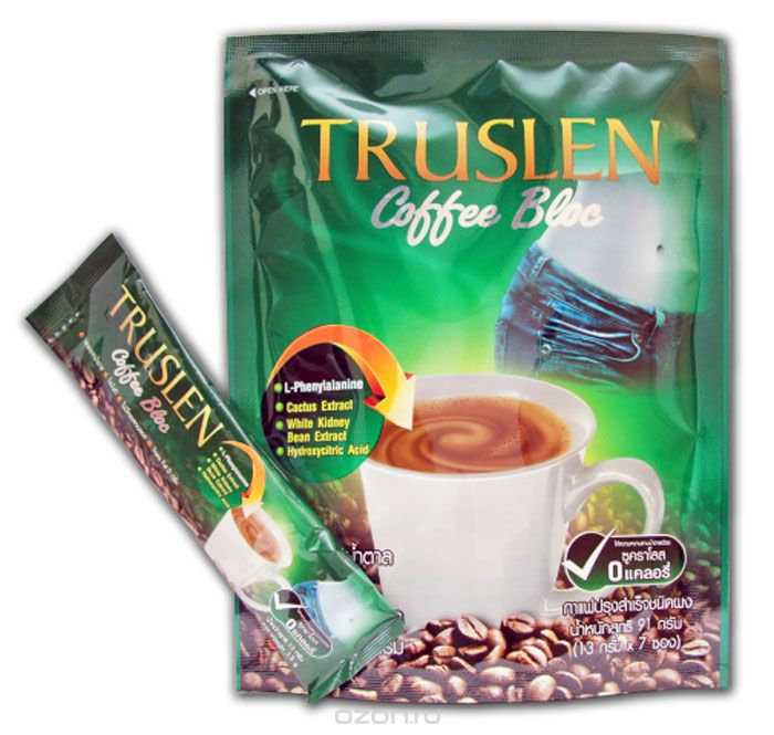 Напиток кофейный растворимый «Кофе Блок», 7 саше по 13 гр, TRULSEN