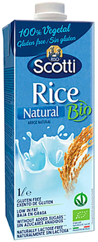 Рисовый напиток органический, 1000 мл, Riso Scotti