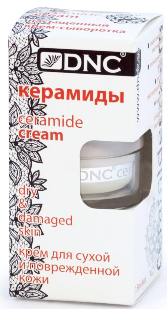 Керамиды DNC - Крем для сухой и поврежденной кожи, 15 мл, DNC