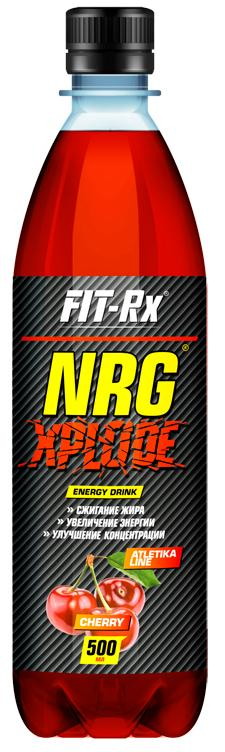 NRG Xplode, вкус вишня, 500 мл,  Fit-Rx