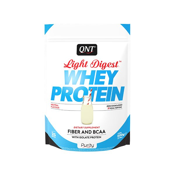 Сывороточный протеин Лайт Дайджест (нейтральный), 500 гр, QNT