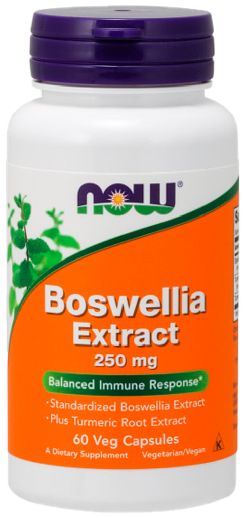 Экстракт босвеллии, 250 мг, 60 капсул, NOW