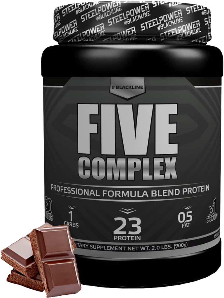 Пятикомпонентный протеин FIVE COMPLEX, вкус &quot;Кофейный шоколад&quot;, 900 гр, STEELPOWER