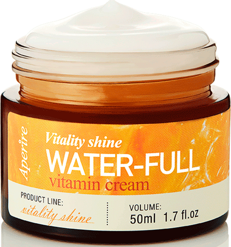 Крем интенсивно увлажняющий с витаминами &quot;Vitality shine water-full vitamin&quot;, 50 мл, Aperire