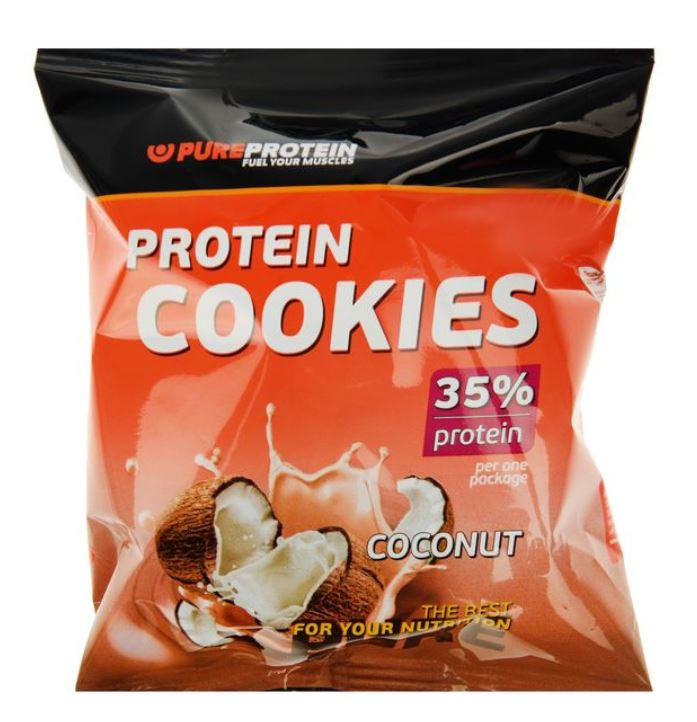 Протеиновое печенье, вкус «Кокос», Pure Protein