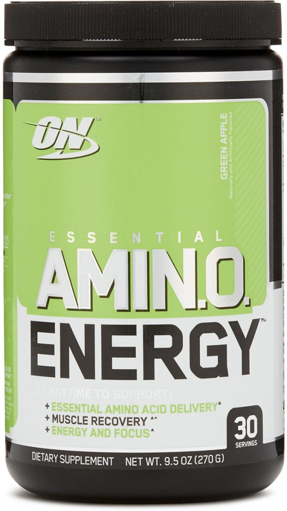 Аминокислотный комплекс, Essential Amino Energy, вкус «Зеленое яблоко», 300 гр, OPTIMUM NUTRITION