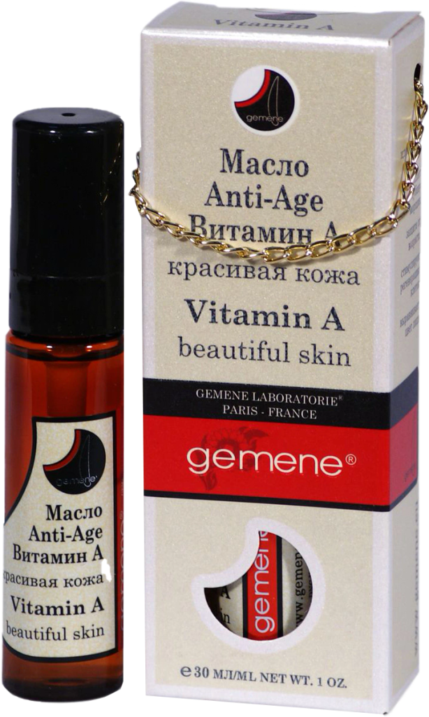 Anti-Age масло витамин A, 30 мл, Gemene