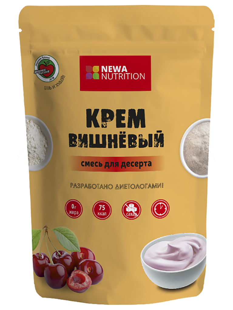 Смесь сухая для вишневого крема, 150 гр, Newa Nutrition