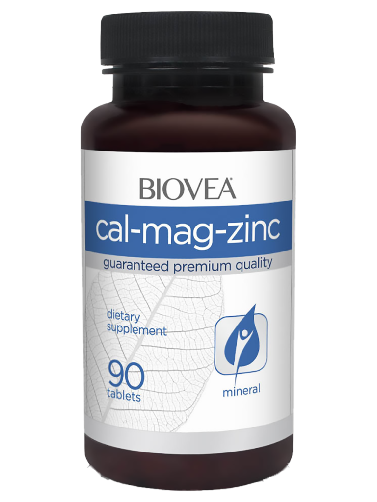 Витаминно-минеральный комплекс Cal-Mag-Zinc with Vitamin D, 90 таблеток,  Biovea