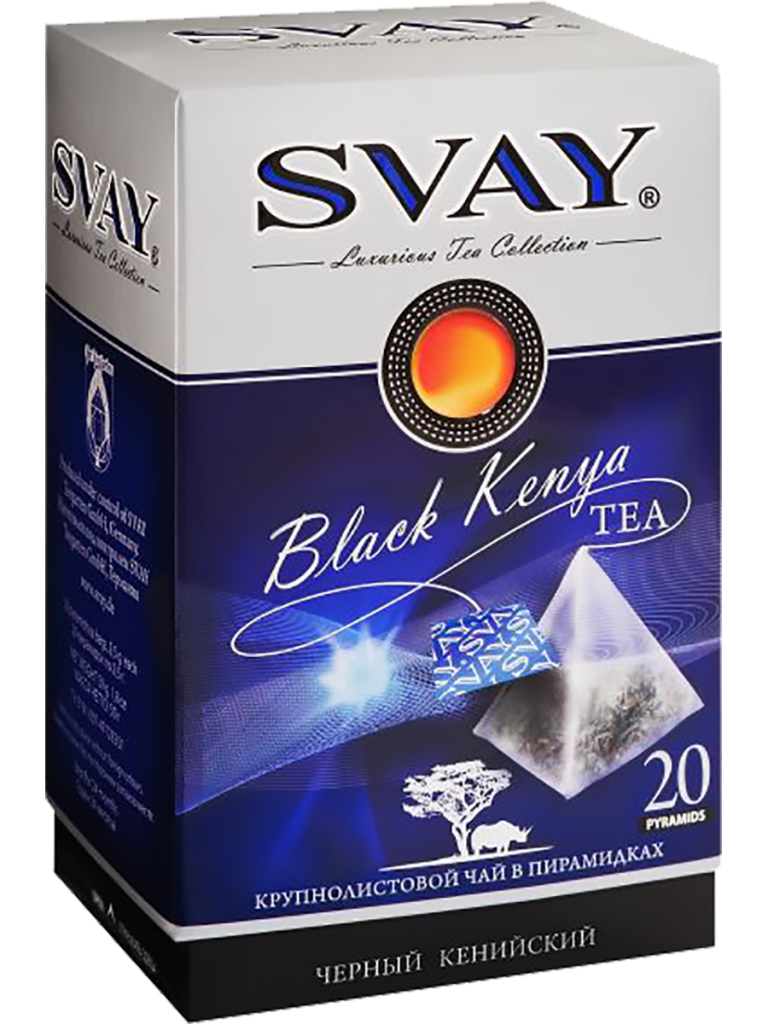 Чай Black Kenya, 20*2,5 г, Svay