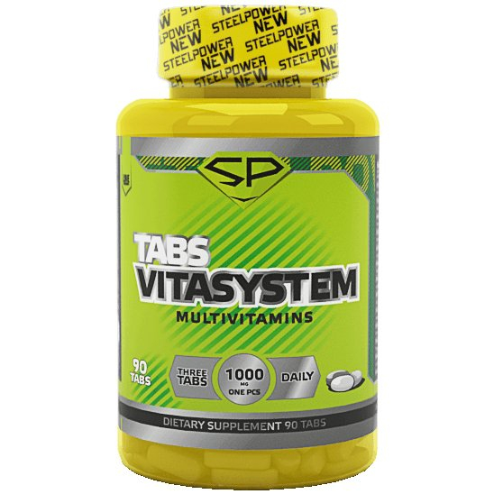 Витаминно-минеральный комплекс VITASYSTEM, 90 капсул, STEELPOWER