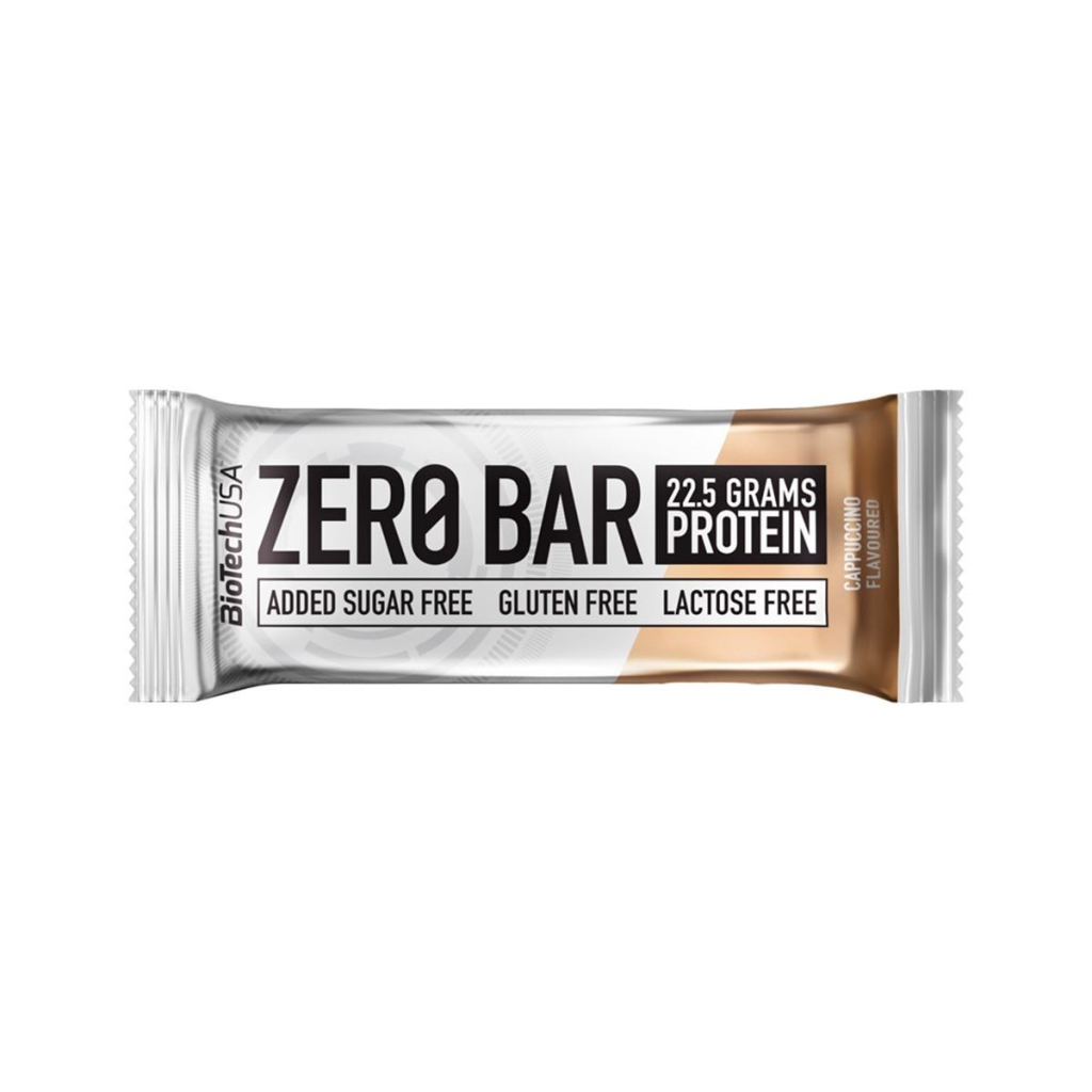 Протеиновый батончик Zero Bar, «Капучино», 50 гр, BioTech Usa