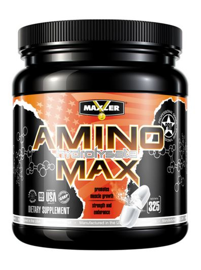 Аминокислоты Amino Max Hydrolysate, 325 таблеток, MAXLER