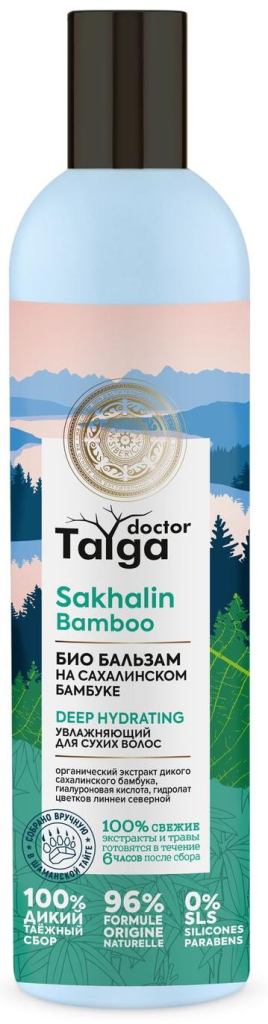 Увлажняющий бальзам Doctor Taiga для сухих волос, 400 мл, Natura Siberica