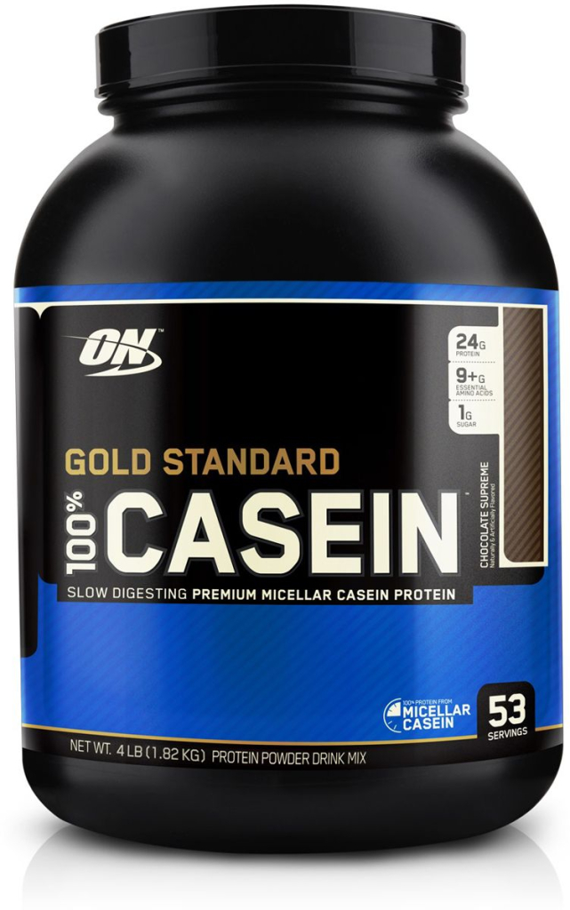 Казеиновый протеин, Gold Standard 100% Casein, вкус «Шоколад суприм», 1800 гр, OPTIMUM NUTRITION