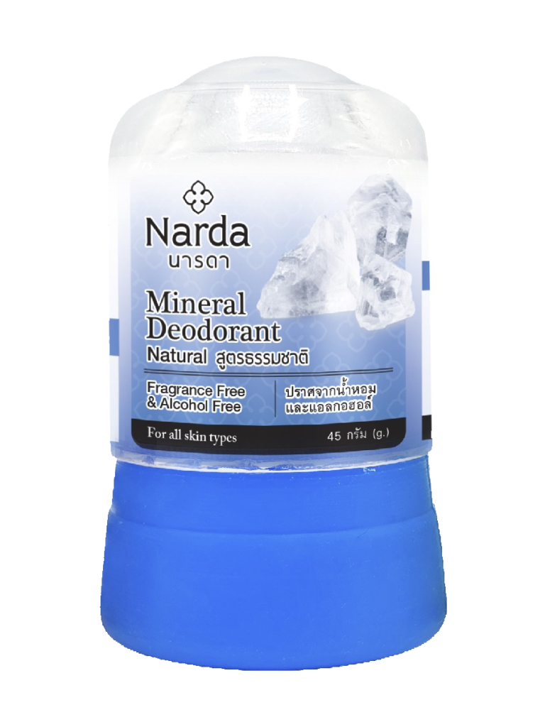 Дезодорант кристаллический натуральный Mineral Deodorant Natural, 45г, Narda