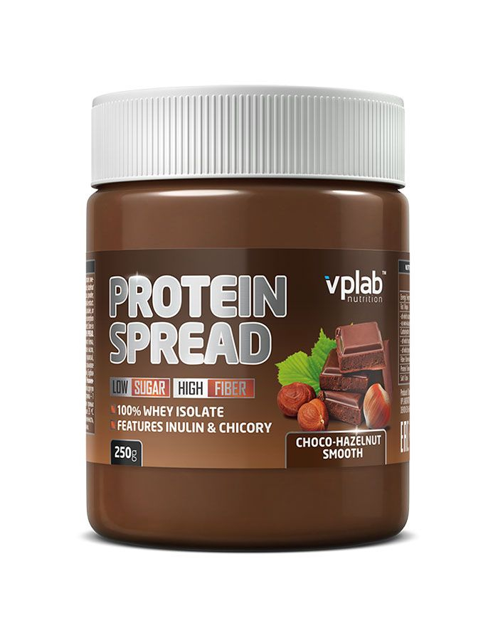 Высокобелковая шоколадная паста Protein Spred, вкус «Шоколад и фундук», 250 гр, VPLab