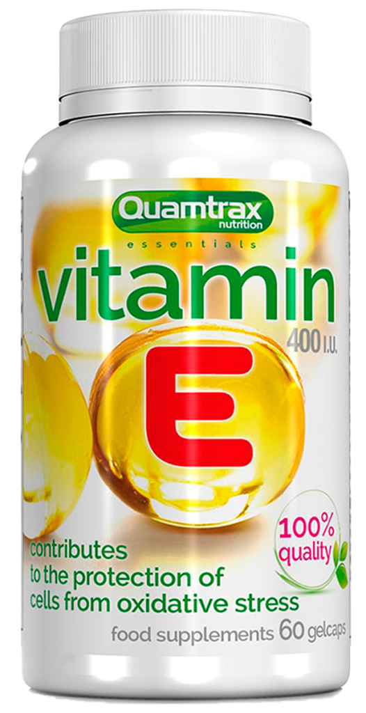 Vitamin E, 60 капсул, Quamtrax