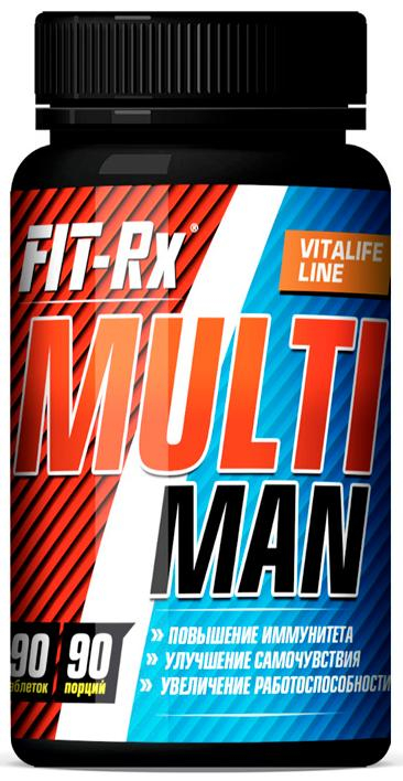 Витаминно-минеральный комплекс для мужчин Multi Man, 90 таблеток,  Fit-Rx