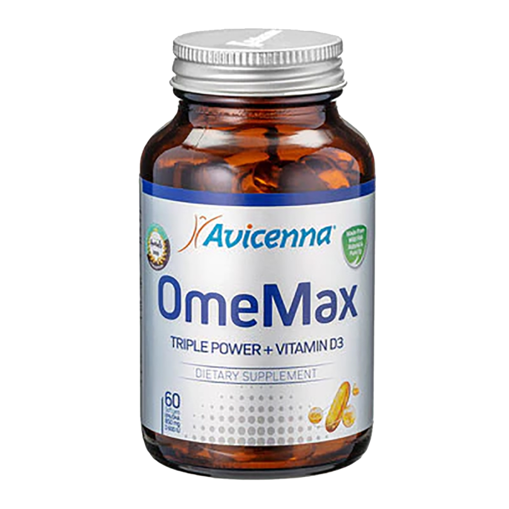 OmeMax + Vitamin D3, 60 капсул, Avicenna
