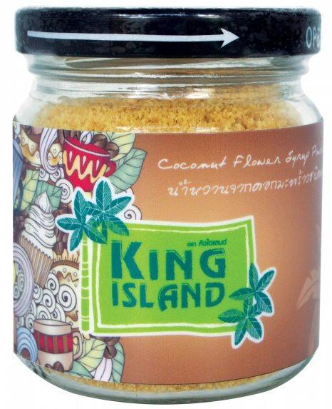 Кокосовый сахар, 100 гр, KING ISLAND