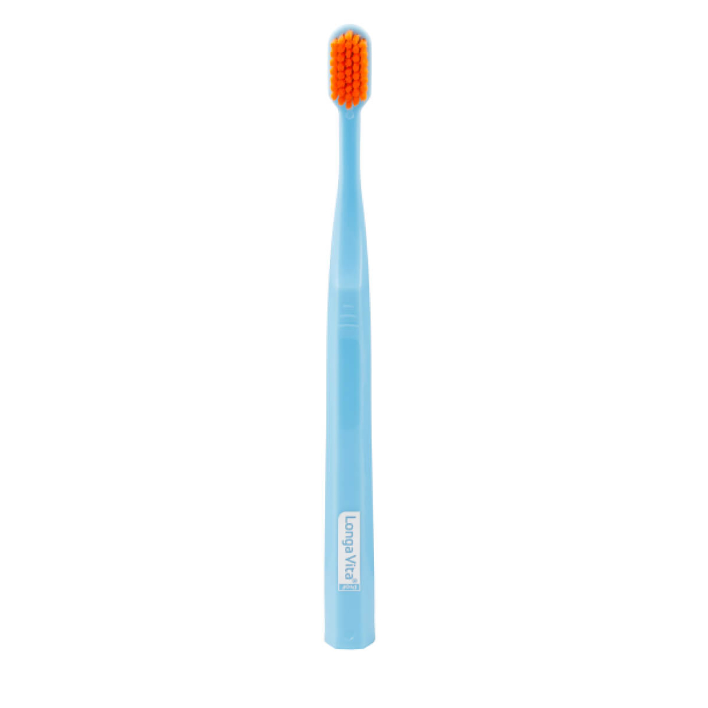 Зубная щетка 6580 щетинок &quot;ultrasoft&quot;, d 0,10 мм, цвет: синий, Longa Vita
