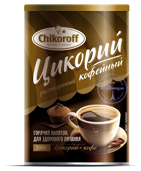Напиток растворимый из цикория с кофе «Новасвит», 120 гр, Чикорофф