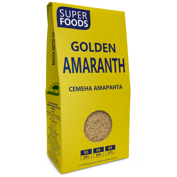 Семена амаранта, 150 гр, Компас Здоровья