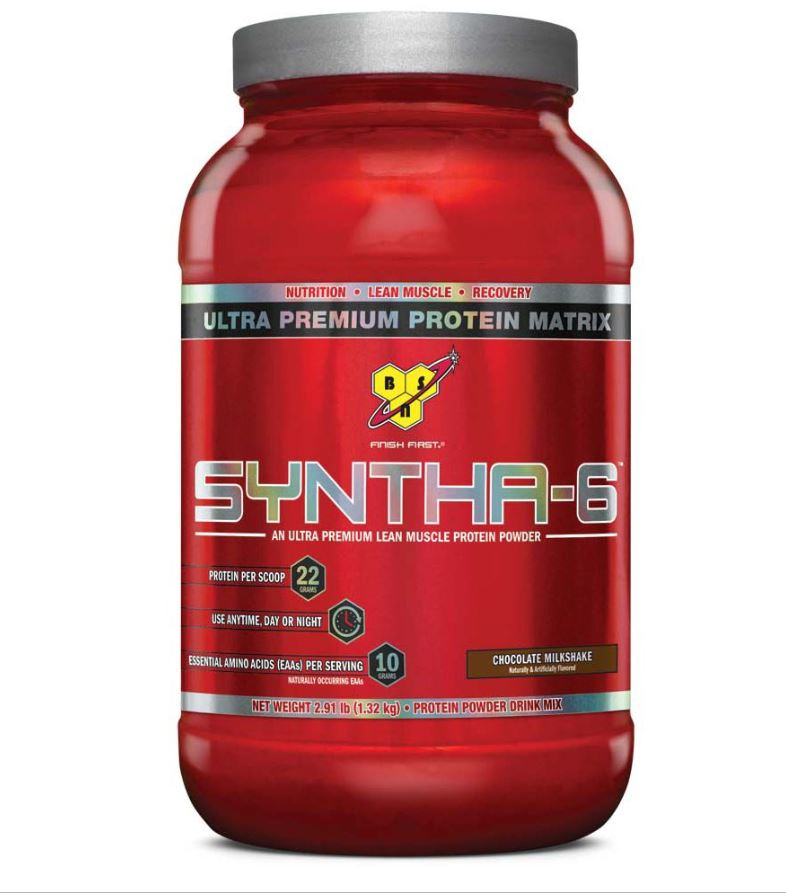 Протеин Syntha-6, вкус Шоколадный молочный коктейль, 1320 гр, BSN