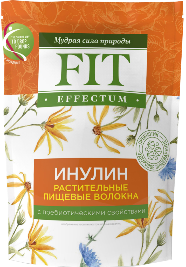 Растительные пищевые волокна, 200 г, Fit Effectum