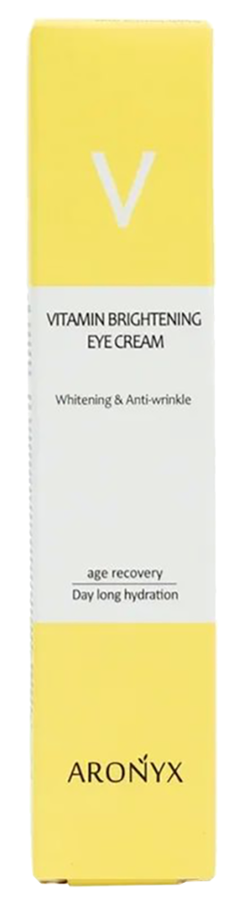 Тонизирующий витаминный крем для кожи вокруг глаз с пептидами, 40 мл, Aronyx