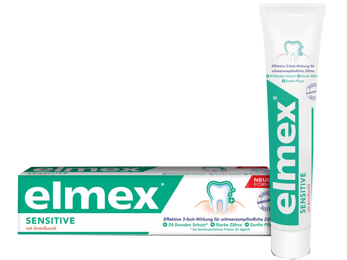 Зубная паста для чувствительных зубов, 75 мл, Elmex