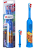 Купить Детская зубная щетка ротационная + 2 сменных насадки, Angry Birds 3+, синяя,
