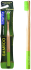 Лонга Вита зубная щетка бамбуковая для взрослых, зеленая, средней жесткости, Longa Vita