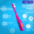Детская зубная щетка музыкальная Забавные Зверята, 3-6лет, розовая, Longa vita цена 369 ₽