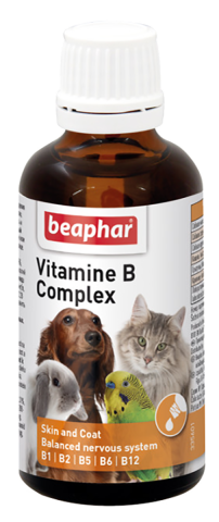Vitamine B комплекс витаминов группы В для кошек, собак, птиц, 50 мл, Beaphar